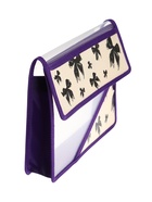 Папка для тетрадей А5 «Бантики», клапан на липучке, 1 отделение, 230×190×50 мм - Фото 5