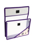 Папка для тетрадей А5 «Бантики», клапан на липучке, 1 отделение, 230×190×50 мм - Фото 6