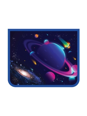 Папка для тетрадей А5 «Планеты», молния сверху, 230×190×50 мм