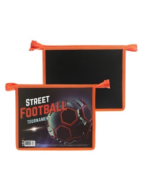 Папка для тетрадей А5 «Уличный спорт», молния сверху, 230×190×50 мм