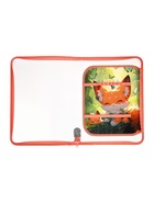 Папка для труда А4 «Лисята в лесу», молния вокруг/откидная планка - Фото 7