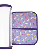 Папка для труда А4 Gummy, молния вокруг/откидная планка - Фото 8