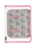 Папка для труда А4 Bubble heart, молния вокруг/откидная планка - Фото 2