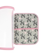 Папка для труда А4 Bubble heart, молния вокруг/откидная планка - Фото 8