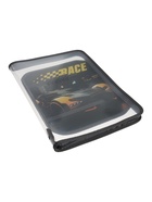 Папка для труда А4 «Авто на старте», молния вокруг/откидная планка - Фото 3