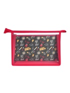 Папка для труда А4 «Школьный паттерн», молния сверху - Фото 3