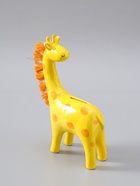 УЦЕНКА Копилка керамика "Жирафик с пушистой гривой" 5,7х13,8х20,5 см - Фото 4