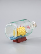 УЦЕНКА Корабль в бутылке "Есения", треугольные паруса, микс, 14*6*8см - Фото 5