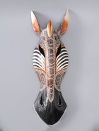 УЦЕНКА Маска "Зебра" албезия 55 см +/- 5 см - Фото 2