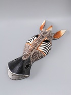 УЦЕНКА Маска "Зебра" албезия 55 см +/- 5 см - Фото 3