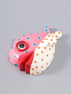 УЦЕНКА Панно "Рыба-клоун" дерево 20х16х4 см, цв. розово-белый - Фото 3