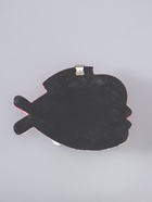 УЦЕНКА Панно "Рыба-клоун" дерево 20х16х4 см, цв. розово-белый - Фото 4