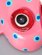 УЦЕНКА Панно "Рыба-клоун" дерево 20х16х4 см, цв. розово-белый - Фото 5