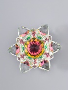 УЦЕНКА Сувенир стекло "Лотос кристалл трехъярусный голография" d=11 см - Фото 4