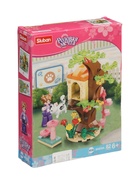 УЦЕНКА Конструктор Розовая мечта "Кошачий домик на дереве", 82 детали - Фото 2