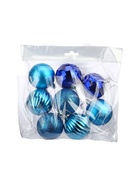 УЦЕНКА Набор шаров пластик d=6 см, 8 шт. «Ассорти» - Фото 2