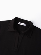 Футболка - поло женская MINAKU, размер 48-50 (XL), интерлок, чёрная - Фото 8