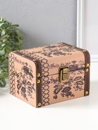 Набор шкатулок для украшений 3 шт. «Цветы и вензели» - Фото 2