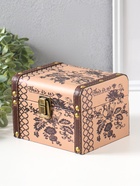 Набор шкатулок для украшений 3 шт. «Цветы и вензели»  (артикул 10962679)  большой выбор товаров оптом и в розницу по низким ценам с доставкой