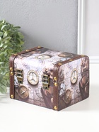 Набор шкатулок для украшений 3 шт. «Карта и компас» - Фото 5