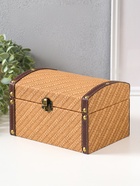 Набор шкатулок для украшений 2 шт. «Диагональ», охра - Фото 4