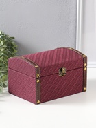 Набор шкатулок для украшений 2 шт. «Диагональ», слива  (артикул 10962685)  большой выбор товаров оптом и в розницу по низким ценам с доставкой