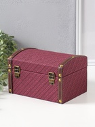 Набор шкатулок для украшений 2 шт. «Диагональ», слива  (артикул 10962685)  большой выбор товаров оптом и в розницу по низким ценам с доставкой