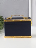 Шкатулка для украшений «Синий туман», с ручкой, 20×9×14 см - Фото 3