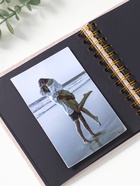 Фотоальбом на спирали 20 листов «Фотоаппарат. Беж», текстиль, чёрный картон, 17.5×17.5 см  (артикул 10971432)  большой выбор товаров оптом и в розницу по низким ценам с доставкой