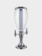 УЦЕНКА Башня пивная VaviloneDouble, 3 л, 20×17.5×52.5 см, с подсветкой, серебристая - Фото 2