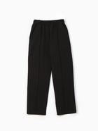 Брюки для мальчика однотонные MINAKU, чёрные, рост 134 см - фото 122244614