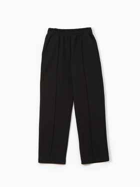 Брюки для мальчика однотонные MINAKU, чёрные, рост 134 см