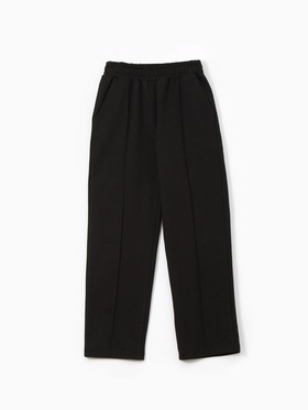 Брюки для мальчика однотонные MINAKU, чёрные, рост 140 см