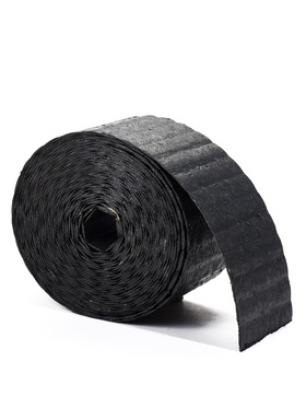 Лента бордюрная, 10 см×10 м, пластиковая, садовая, цвет гранит