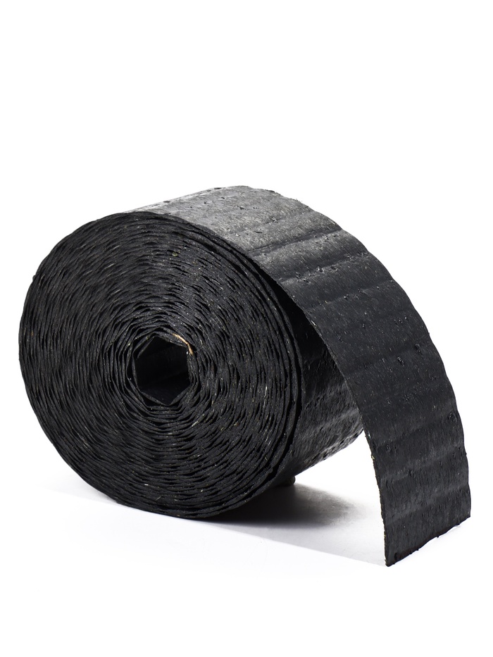 Лента бордюрная, 10 см×10 м, пластиковая, садовая, цвет серый гранит - Фото 1