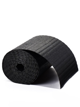 Лента бордюрная, 30 см×10 м, пластиковая, садовая, цвет гранит