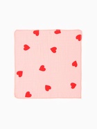 Платки носовые детские «Крошка Я» Pink Heart, 20×20 см, набор 6 шт., муслин, 100 % хлопок, розовые - Фото 8