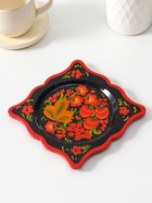 Тарелка "Квадрат", 15х15см, холома - фото 121985733