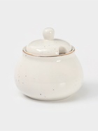 УЦЕНКА Сахарница «Млечный путь», 330 мл, 10×10×10 см, белая в крапинку - Фото 1