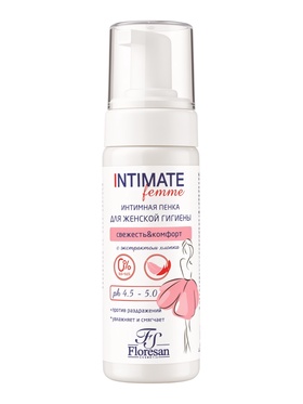 Пенка для интимной гигиены Floresan с экстрактом хлопка, 170 мл  (артикул 10994823)  большой выбор товаров оптом и в розницу по низким ценам с доставкой