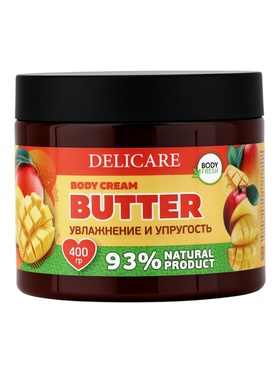 Крем‑баттер для тела Delicare, манго, 400 г
