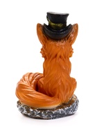 Садовая Фигура 24 х 15 х 16 см полистоун Лиса в шляпе - Фото 4