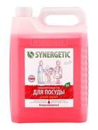 Гель для мытья посуды SYNERGETIC сочный гранат, 5 л - Фото 1