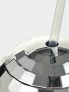 УЦЕНКА Стакан с крышкой и трубочкой «Сияние», 600 мл 11×11×10.5 см, серебристый - Фото 3