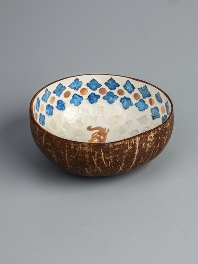 УЦЕНКА Чаша «Тайланд» 14×14×6 см, кокос