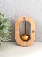 Колокол магнитный «Овал», бук, 3.2×7.2×10.5 см - Фото 3