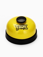 Звонок настольный «Время пить пиво», 7.2×4.8 см, жёлтый - Фото 2