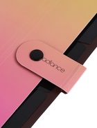 Папка А4 Radiance, 5 отделений, 600 мкм, на кнопке, жёлтый/розовый градиент - Фото 10