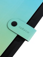 Папка А4 Radiance, 5 отделений, 600 мкм, на кнопке, голубой/зеленый градиент - Фото 9