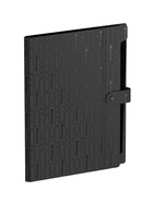 Папка А4 Your Way, 12 отделений, 600 мкм, на кнопке, чёрная - Фото 2